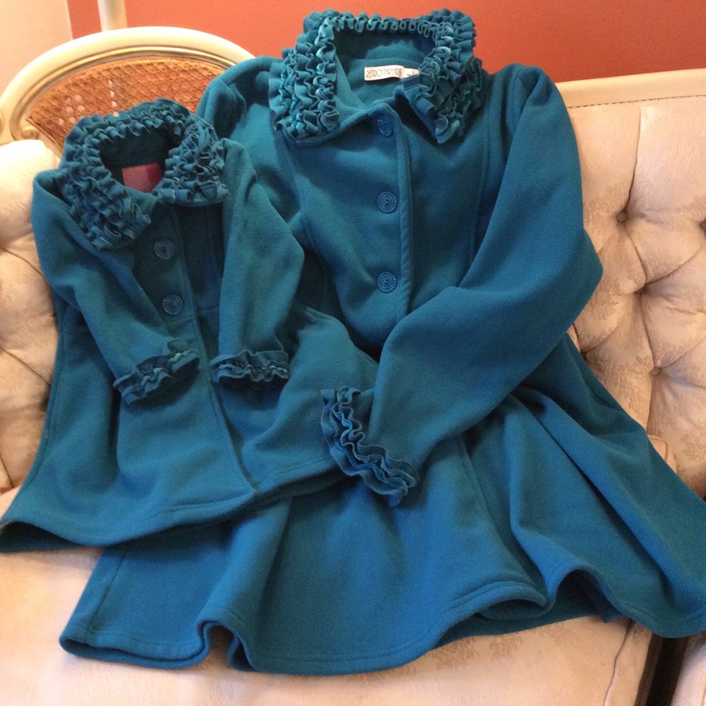 Mother/Daughter Dress Coat Set